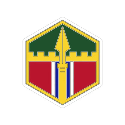 301 Maneuver Enhancement Brigade (U.S. Army) Transparent STICKER Die-Cut Vinyl Decal 5 Inch - The Sticker Space