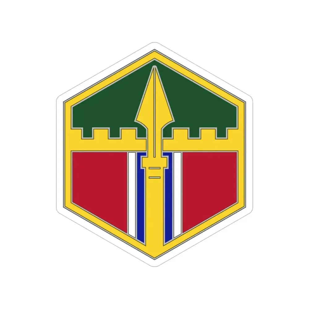 301 Maneuver Enhancement Brigade (U.S. Army) Transparent STICKER Die-Cut Vinyl Decal 6 Inch - The Sticker Space