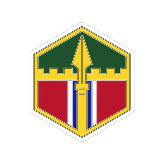 301 Maneuver Enhancement Brigade (U.S. Army) Transparent STICKER Die-Cut Vinyl Decal 6 Inch - The Sticker Space