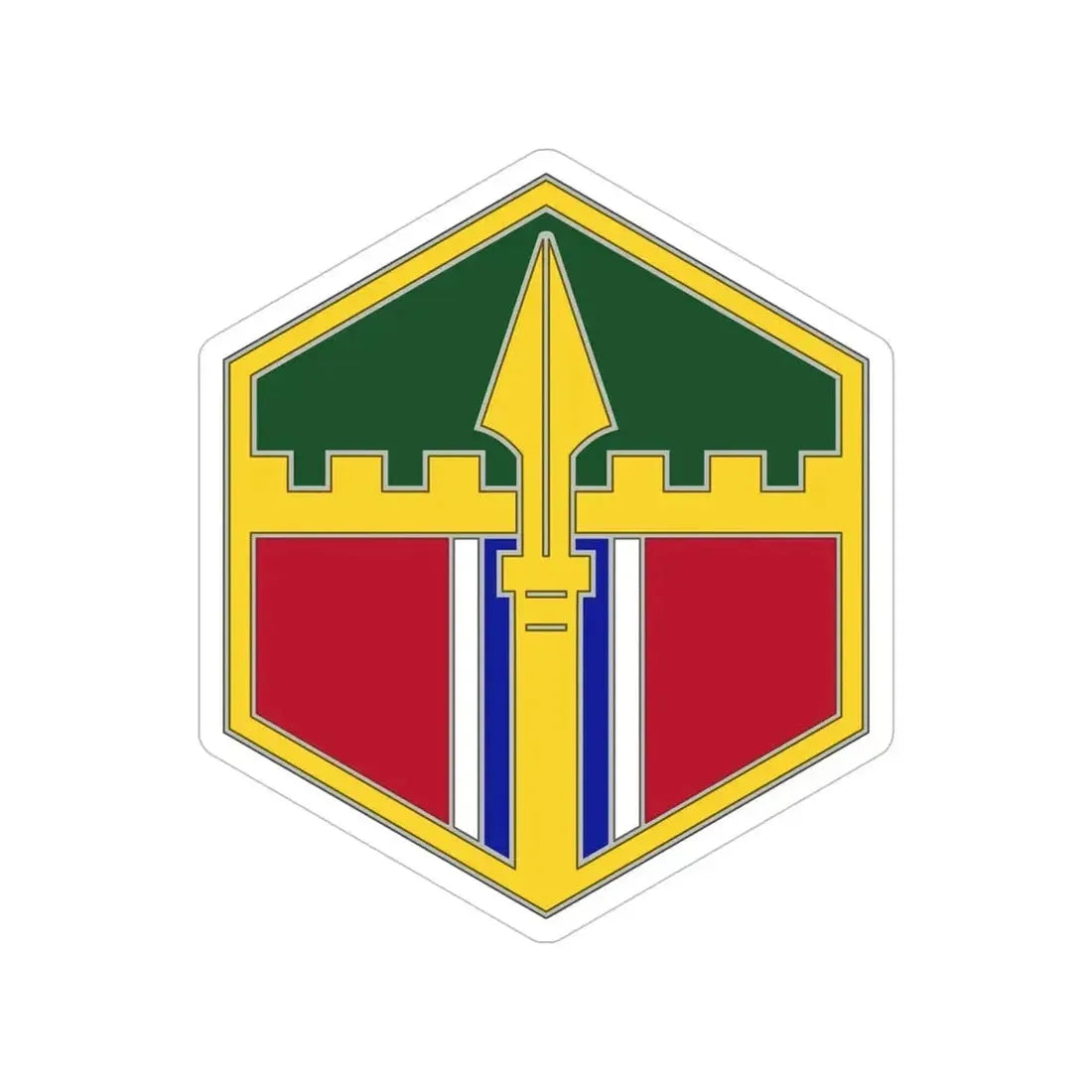 301 Maneuver Enhancement Brigade (U.S. Army) Transparent STICKER Die-Cut Vinyl Decal - The Sticker Space