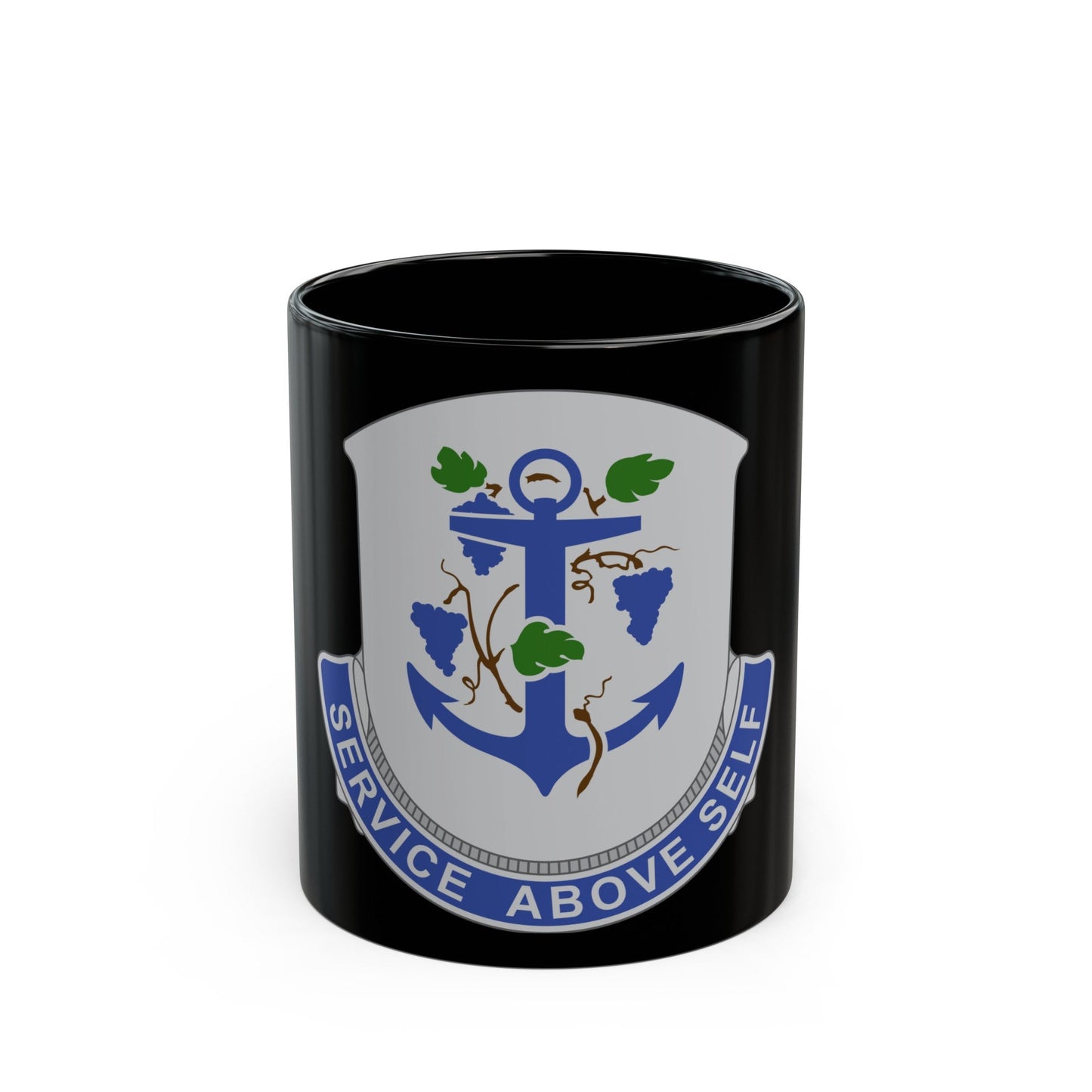 301 Medical Battalion (U.S. Army) Black Coffee Mug-11oz-The Sticker Space