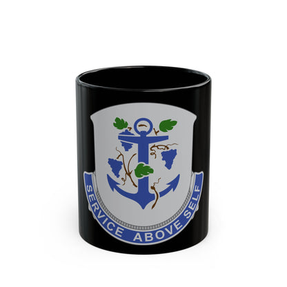 301 Medical Battalion (U.S. Army) Black Coffee Mug-11oz-The Sticker Space