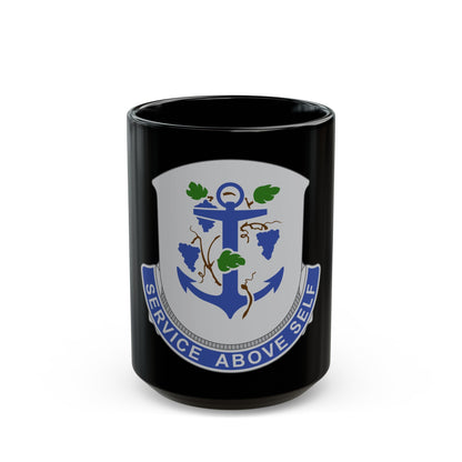 301 Medical Battalion (U.S. Army) Black Coffee Mug-15oz-The Sticker Space