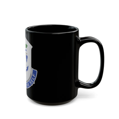 301 Medical Battalion (U.S. Army) Black Coffee Mug-The Sticker Space