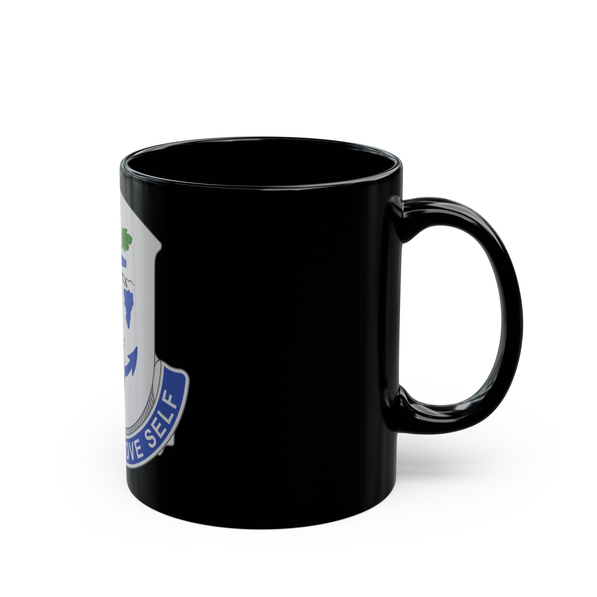 301 Medical Battalion (U.S. Army) Black Coffee Mug-The Sticker Space