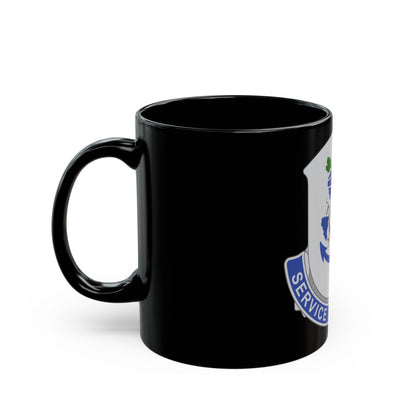 301 Medical Battalion (U.S. Army) Black Coffee Mug-The Sticker Space