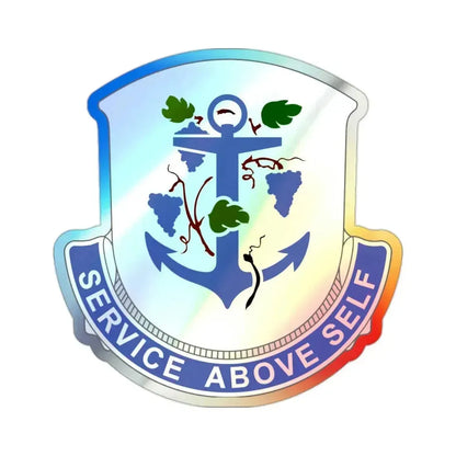 301 Medical Battalion (U.S. Army) Holographic STICKER Die-Cut Vinyl Decal 2 Inch Holographic - The Sticker Space