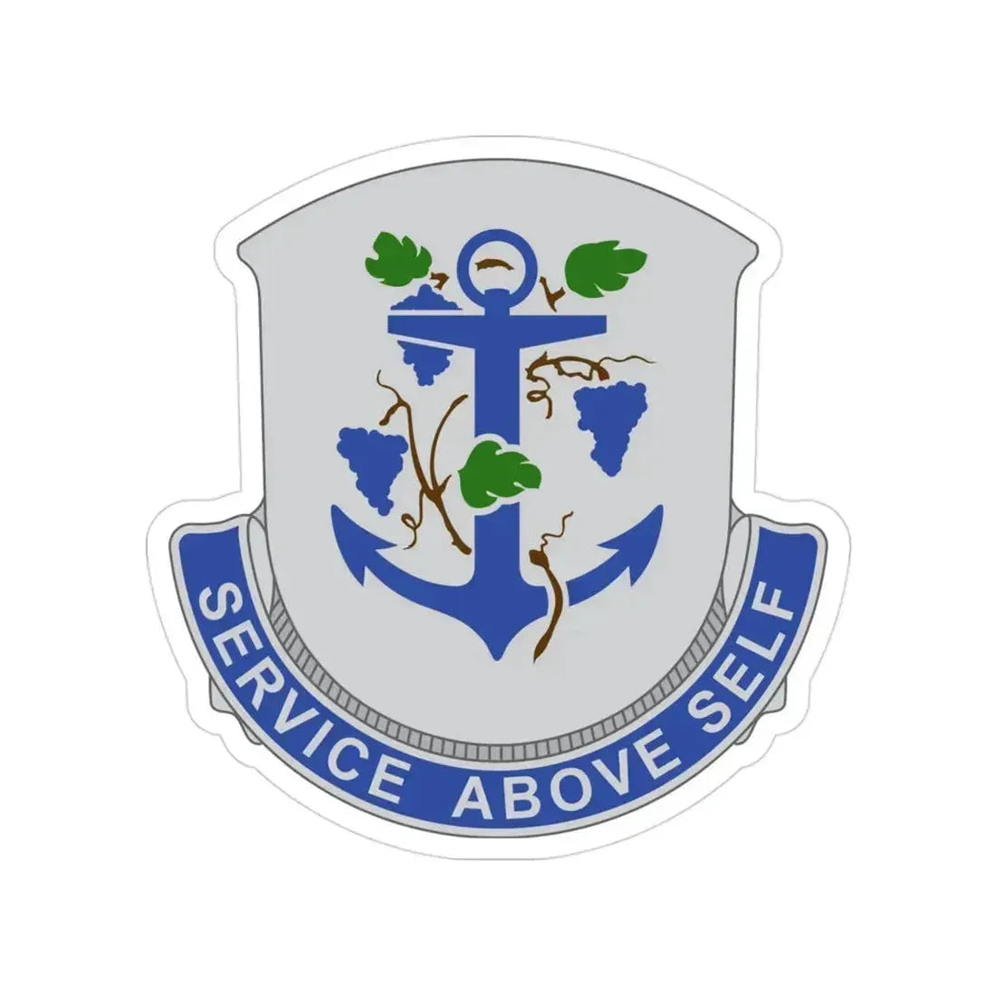 301 Medical Battalion (U.S. Army) Transparent STICKER Die-Cut Vinyl Decal 3 Inch - The Sticker Space