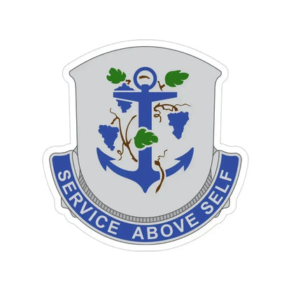 301 Medical Battalion (U.S. Army) Transparent STICKER Die-Cut Vinyl Decal 4 Inch - The Sticker Space