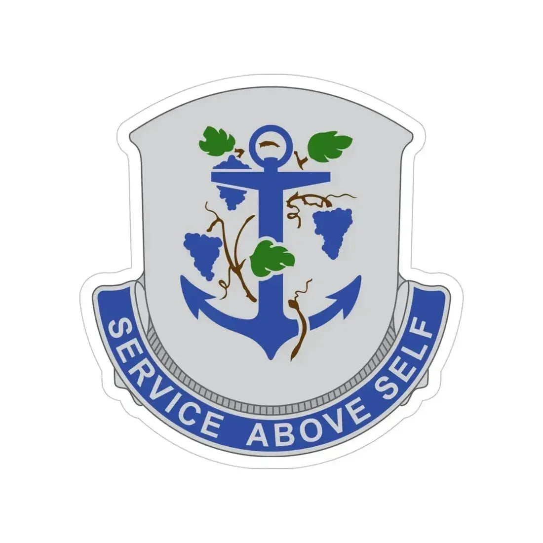 301 Medical Battalion (U.S. Army) Transparent STICKER Die-Cut Vinyl Decal 5 Inch - The Sticker Space