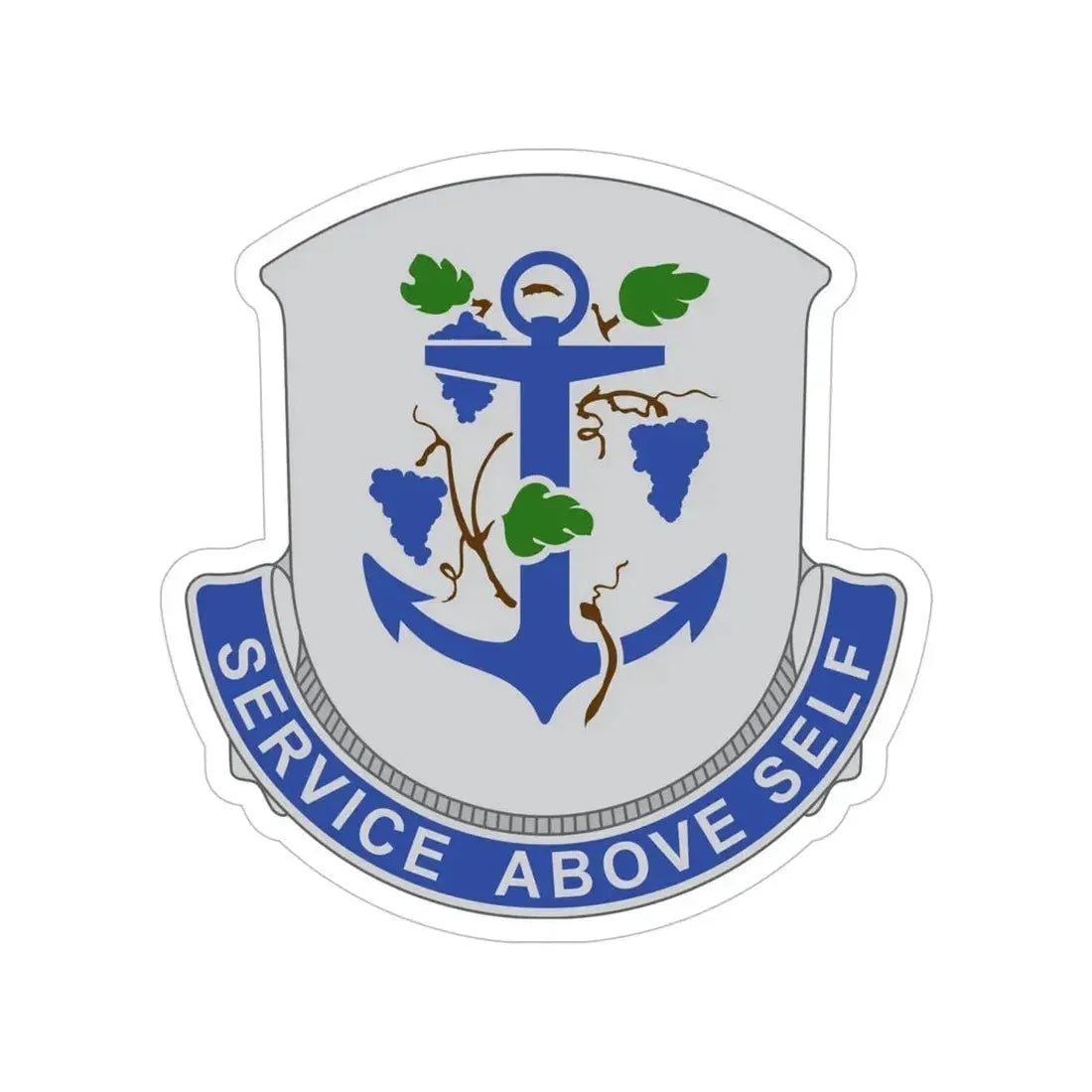 301 Medical Battalion (U.S. Army) Transparent STICKER Die-Cut Vinyl Decal - The Sticker Space