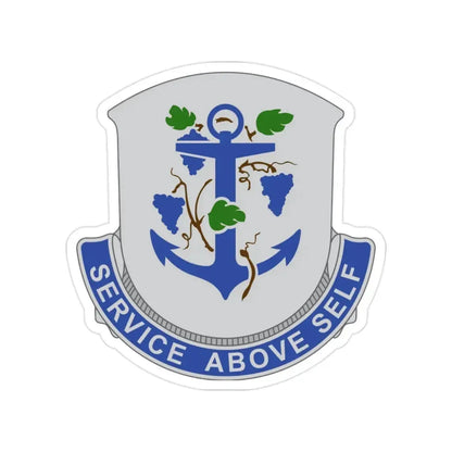 301 Medical Battalion (U.S. Army) Transparent STICKER Die-Cut Vinyl Decal - The Sticker Space