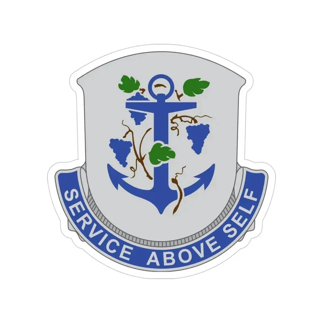 301 Medical Battalion (U.S. Army) Transparent STICKER Die-Cut Vinyl Decal - The Sticker Space
