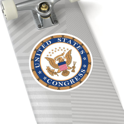 Seal of the United States Congress - STICKER Vinyl Kiss-Cut Decal