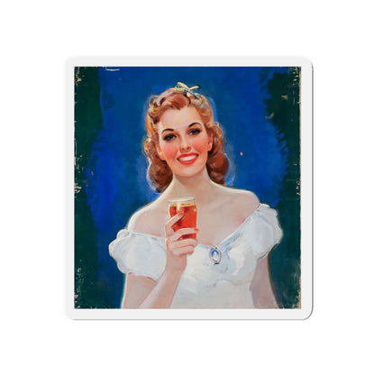 Soda ad illustration (Magazine Illustration) Refrigerator Magnet