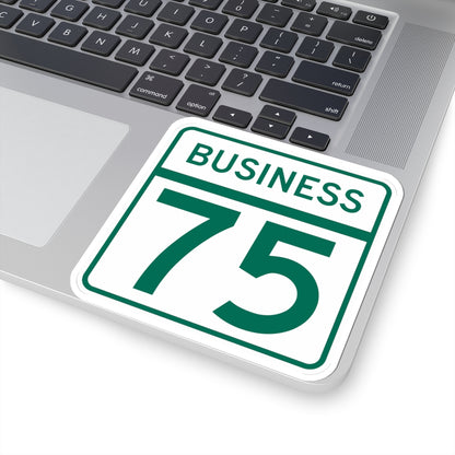 MD Route 75 Business (Maryland) (Road Sign) STICKER Vinyl Kiss-Cut Decal