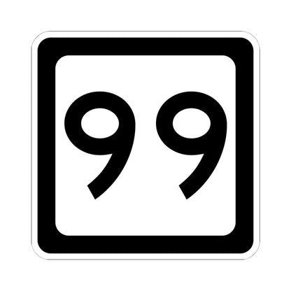 WV-99 (Virginia) (Road Sign) STICKER Vinyl Kiss-Cut Decal