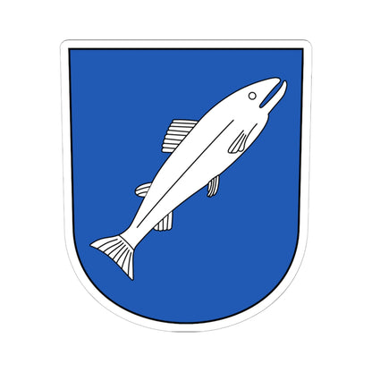Rheinau-blazon (Switzerland) (Coat of Arms) STICKER Vinyl Kiss-Cut Decal