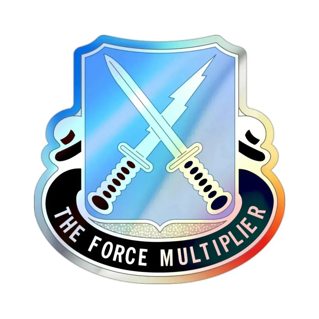 301st Military Intelligence Battalion (U.S. Army) Holographic STICKER Die-Cut Vinyl Decal - The Sticker Space