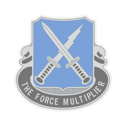 301st Military Intelligence Battalion (U.S. Army) STICKER Vinyl Kiss-Cut Decal 3 Inch Transparent - The Sticker Space