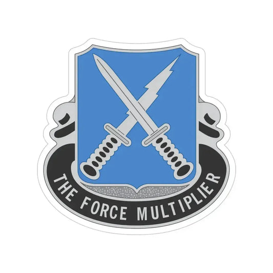 301st Military Intelligence Battalion (U.S. Army) Transparent STICKER Die-Cut Vinyl Decal 6 Inch - The Sticker Space