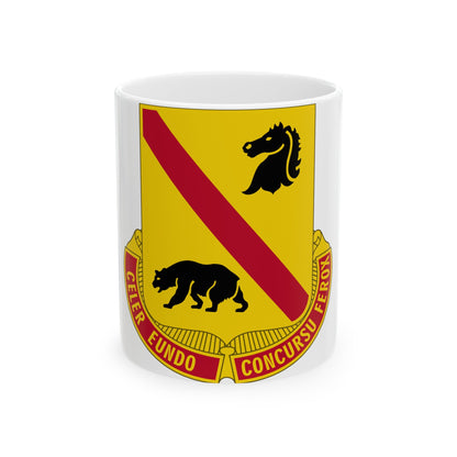 302 Cavalry Regiment (U.S. Army) White Coffee Mug-11oz-The Sticker Space
