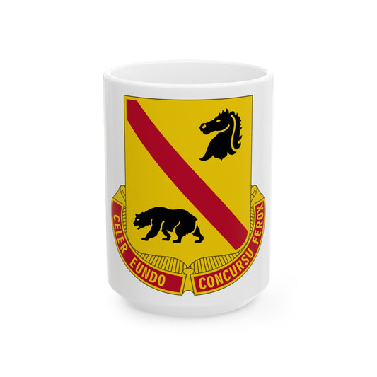 302 Cavalry Regiment (U.S. Army) White Coffee Mug-15oz-The Sticker Space