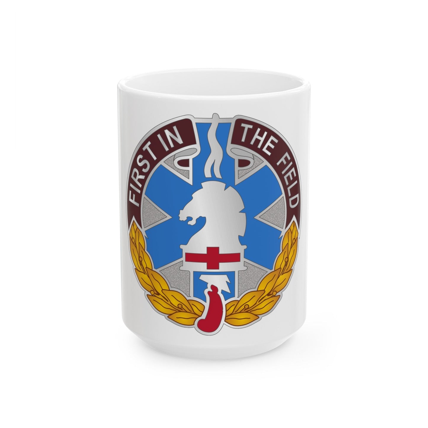 302 Field Hospital (U.S. Army) White Coffee Mug-15oz-The Sticker Space