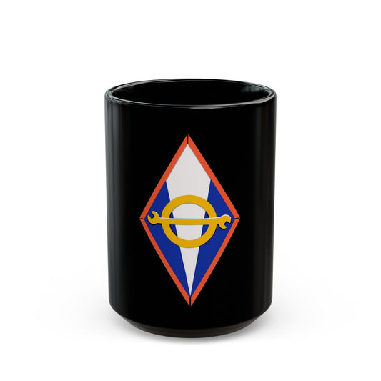 302 Force Support Squadron AFRC (U.S. Air Force) Black Coffee Mug-15oz-The Sticker Space