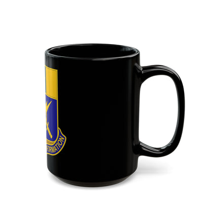 302 Information Operations Battalion (U.S. Army) Black Coffee Mug-The Sticker Space