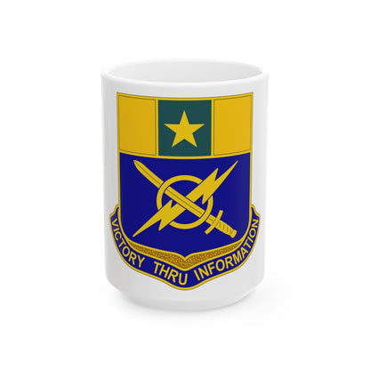 302 Information Operations Battalion (U.S. Army) White Coffee Mug-15oz-The Sticker Space