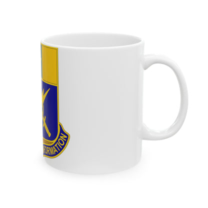 302 Information Operations Battalion (U.S. Army) White Coffee Mug-The Sticker Space