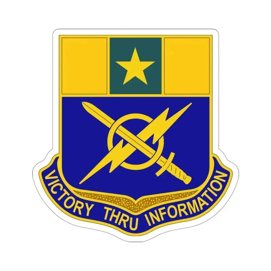 302 Information Operations Battalion (U.S. Army) STICKER Vinyl Die-Cut Decal 3 Inch - The Sticker Space