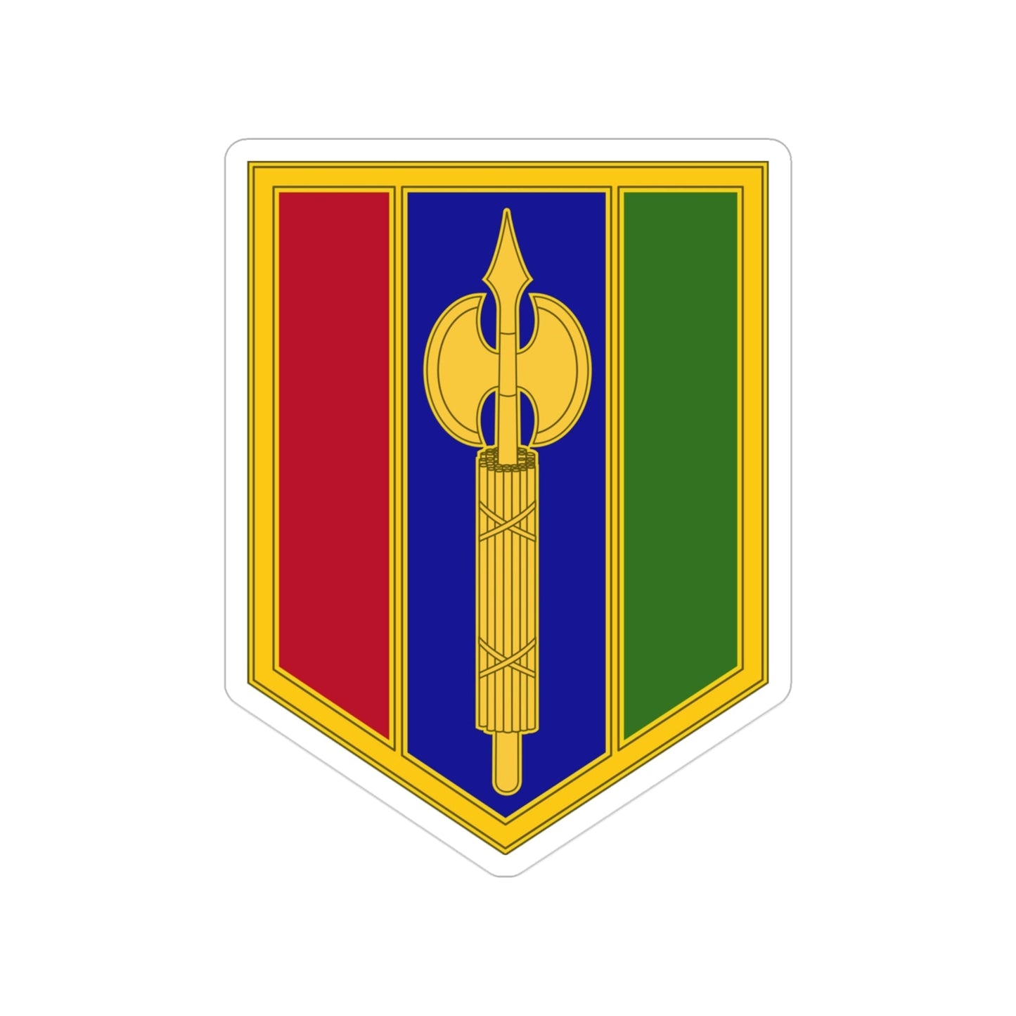 302 Maneuver Enhancement Brigade (U.S. Army) Transparent STICKER Die-Cut Vinyl Decal-3 Inch-The Sticker Space