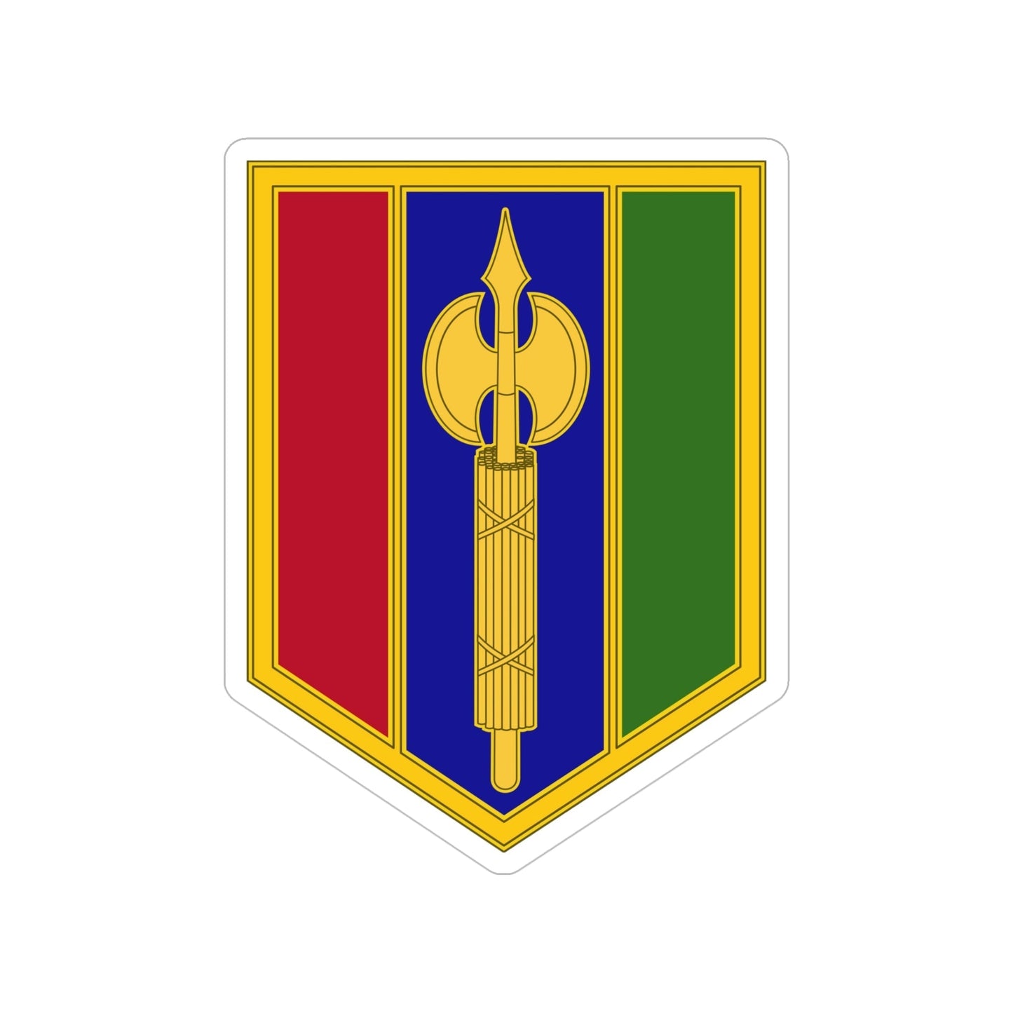 302 Maneuver Enhancement Brigade (U.S. Army) Transparent STICKER Die-Cut Vinyl Decal-5 Inch-The Sticker Space