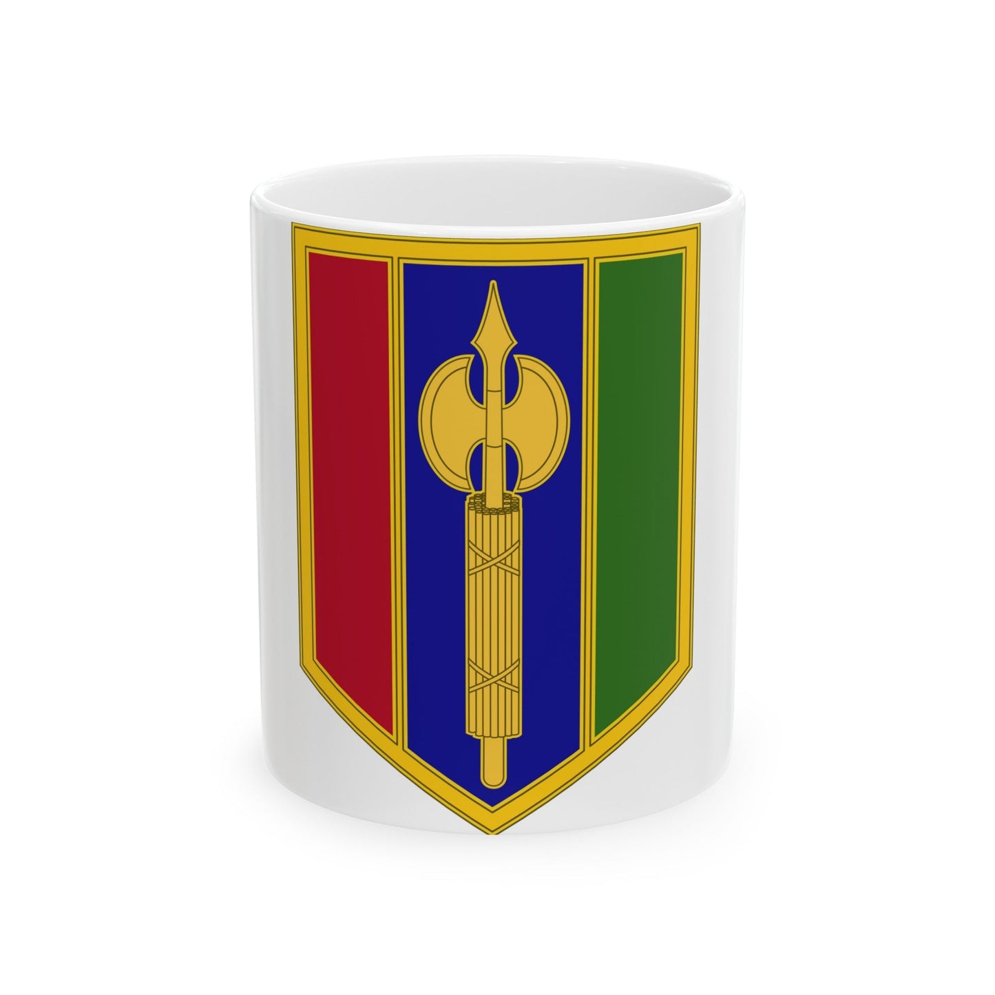 302 Maneuver Enhancement Brigade (U.S. Army) White Coffee Mug-11oz-The Sticker Space