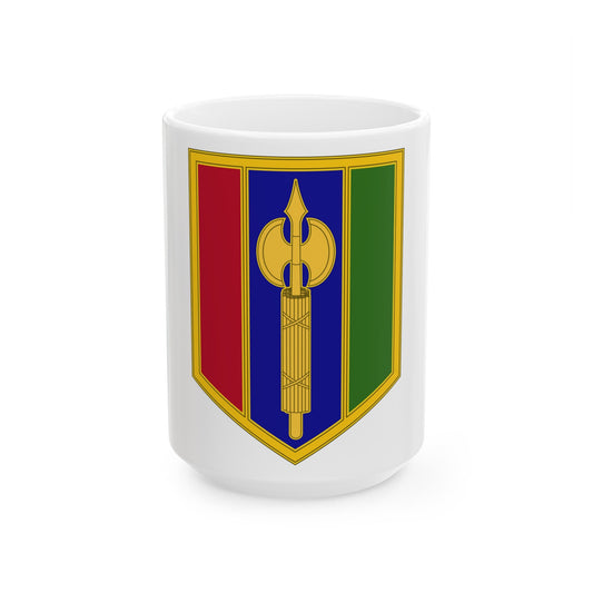 302 Maneuver Enhancement Brigade (U.S. Army) White Coffee Mug-15oz-The Sticker Space