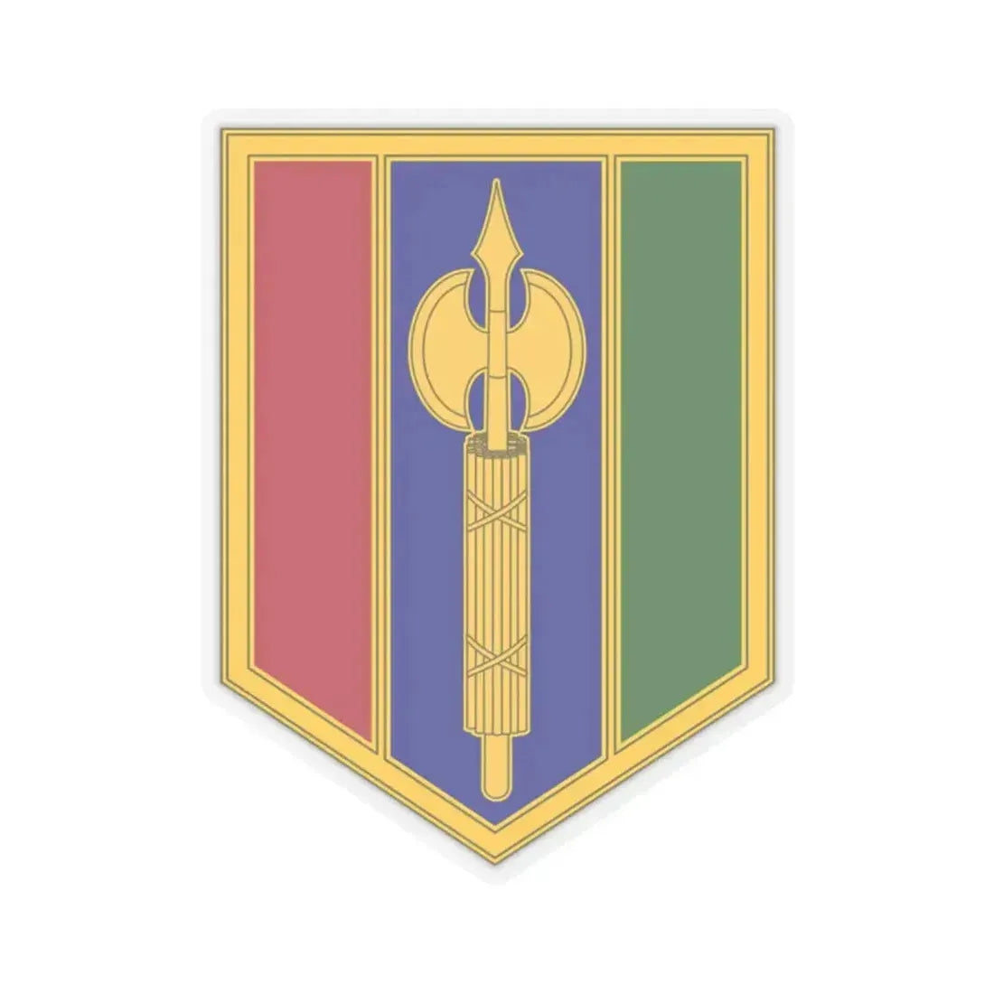 302 Maneuver Enhancement Brigade (U.S. Army) STICKER Vinyl Kiss-Cut Decal 2 Inch Transparent - The Sticker Space