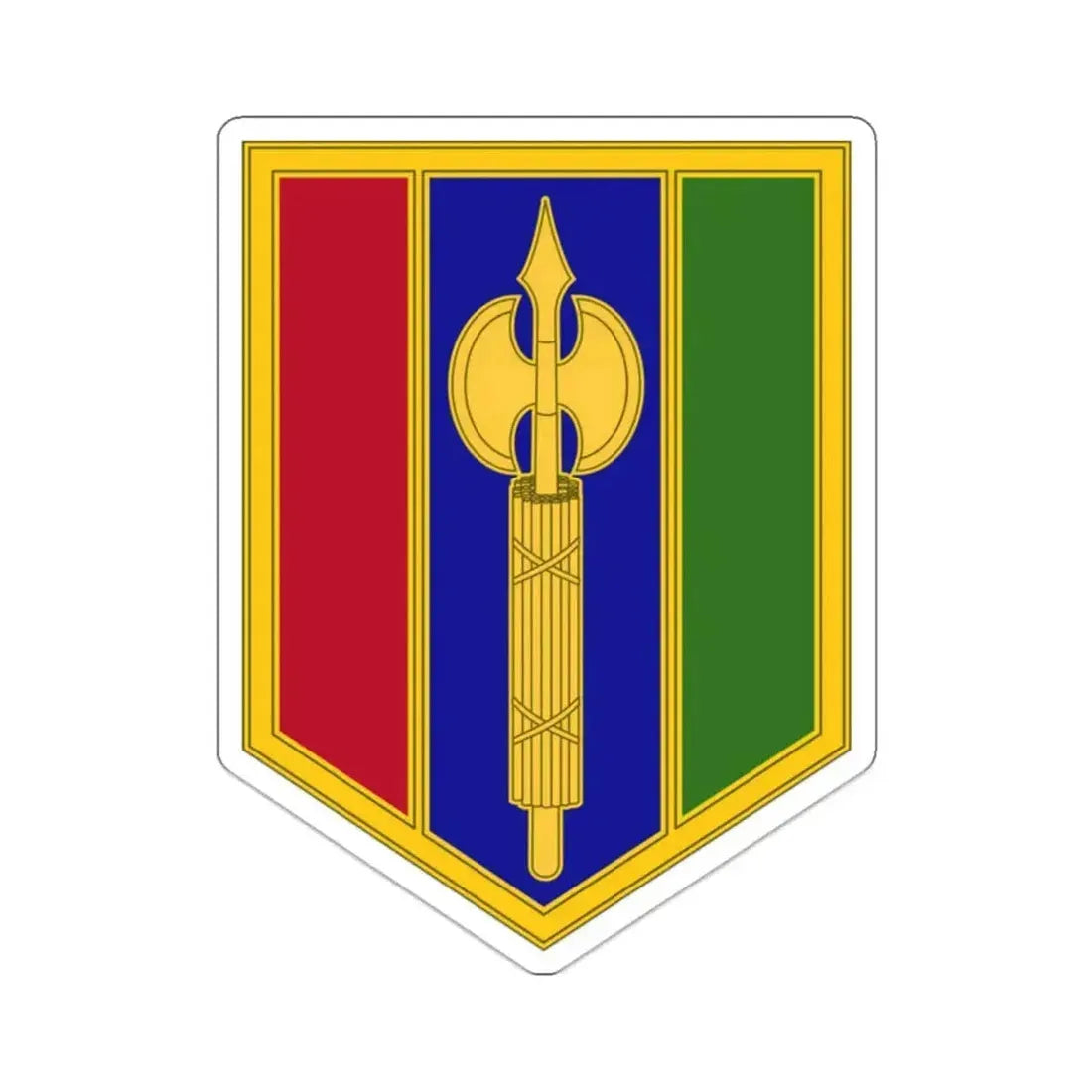 302 Maneuver Enhancement Brigade (U.S. Army) STICKER Vinyl Kiss-Cut Decal 2 Inch White - The Sticker Space