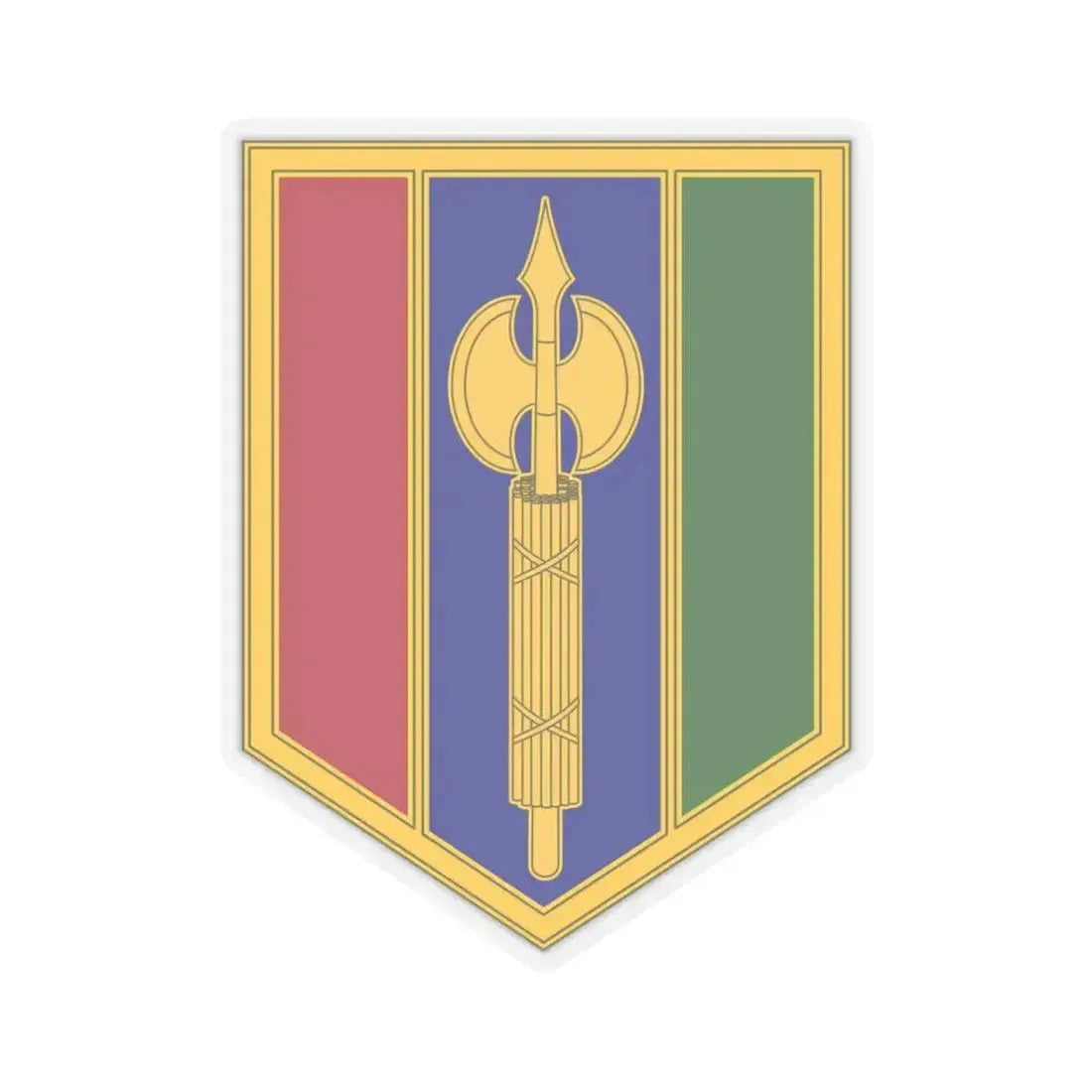 302 Maneuver Enhancement Brigade (U.S. Army) STICKER Vinyl Kiss-Cut Decal 3 Inch Transparent - The Sticker Space