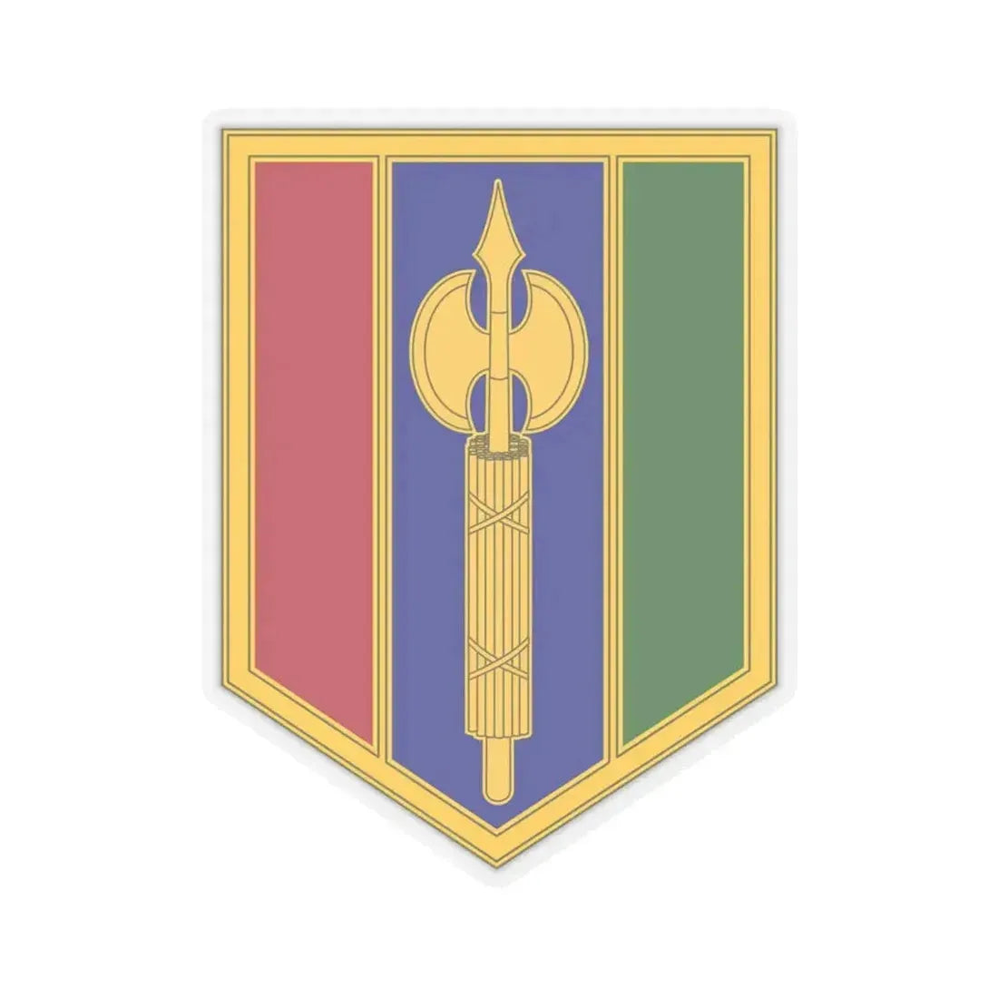 302 Maneuver Enhancement Brigade (U.S. Army) STICKER Vinyl Kiss-Cut Decal 6 Inch Transparent - The Sticker Space