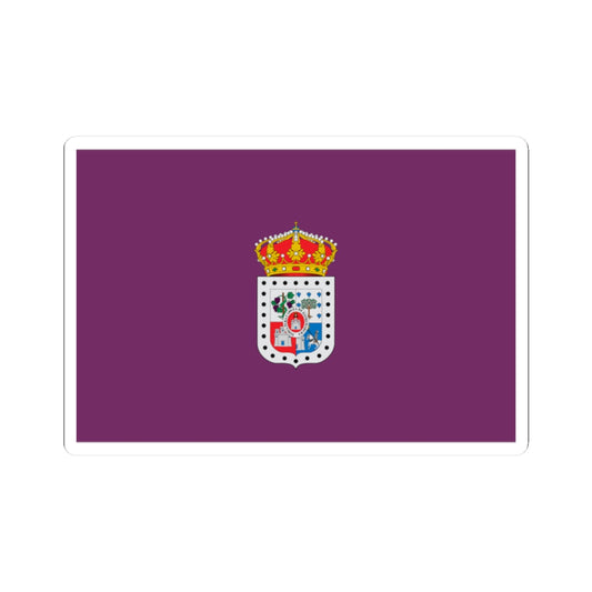 Flag Soria province (Spain) STICKER Vinyl Kiss-Cut Decal