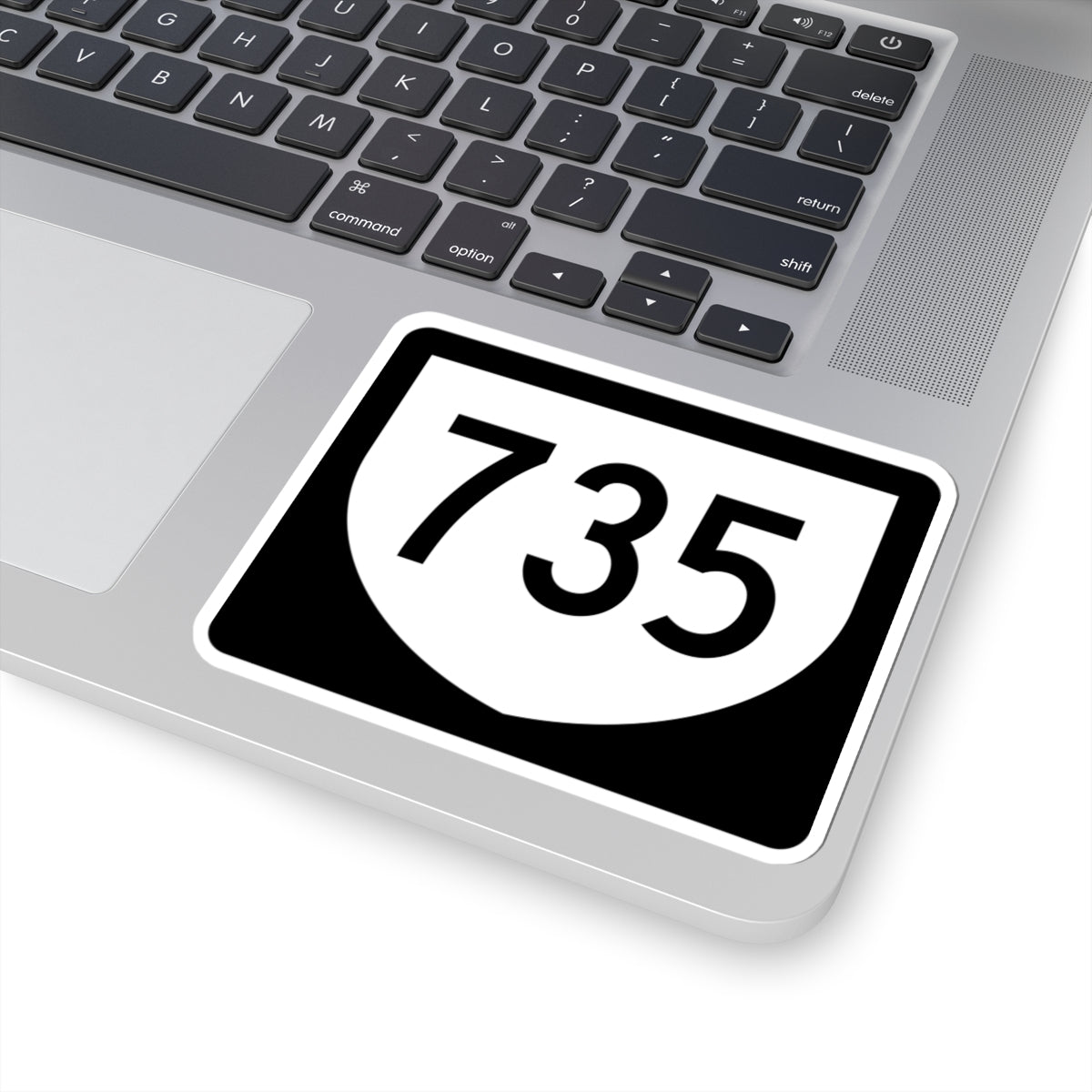 PR urban primary 735 (Puerto Rico) (Road Sign) STICKER Vinyl Kiss-Cut Decal