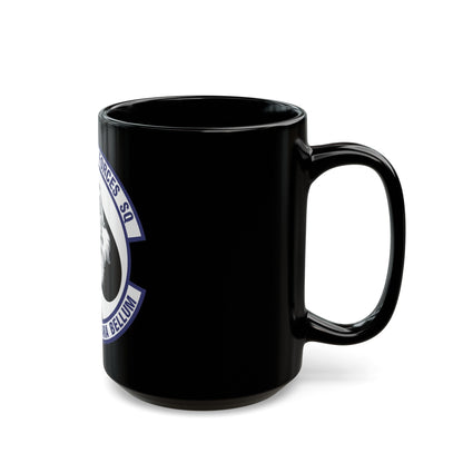 302d Security Forces Squadron (U.S. Air Force) Black Coffee Mug-The Sticker Space