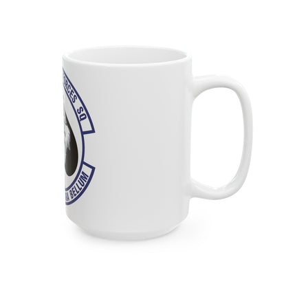 302d Security Forces Squadron (U.S. Air Force) White Coffee Mug-The Sticker Space