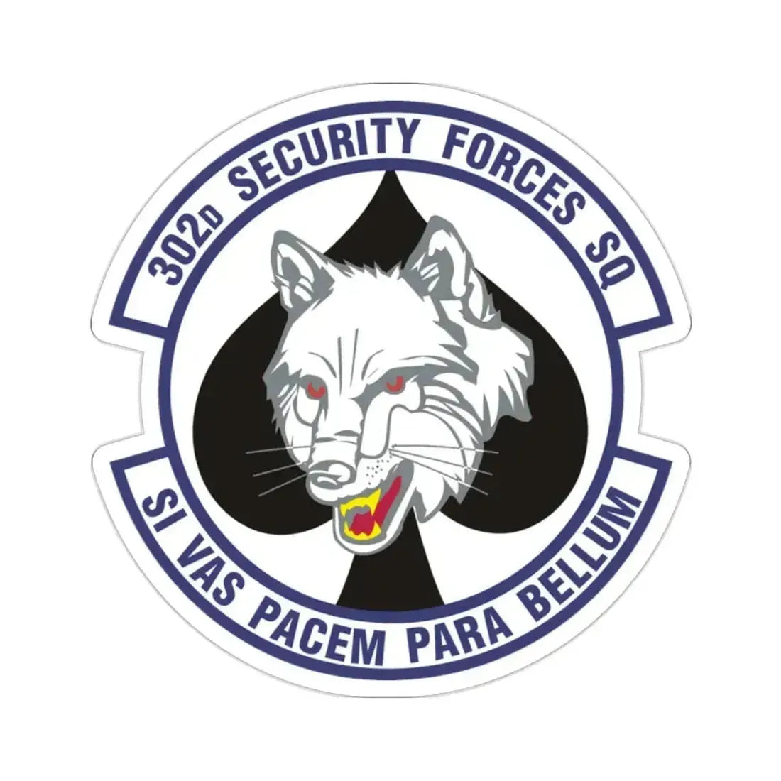 302d Security Forces Squadron (U.S. Air Force) STICKER Vinyl Die-Cut Decal 2 Inch - The Sticker Space