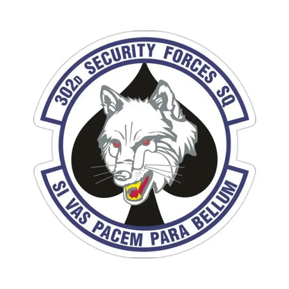 302d Security Forces Squadron (U.S. Air Force) STICKER Vinyl Die-Cut Decal 2 Inch - The Sticker Space