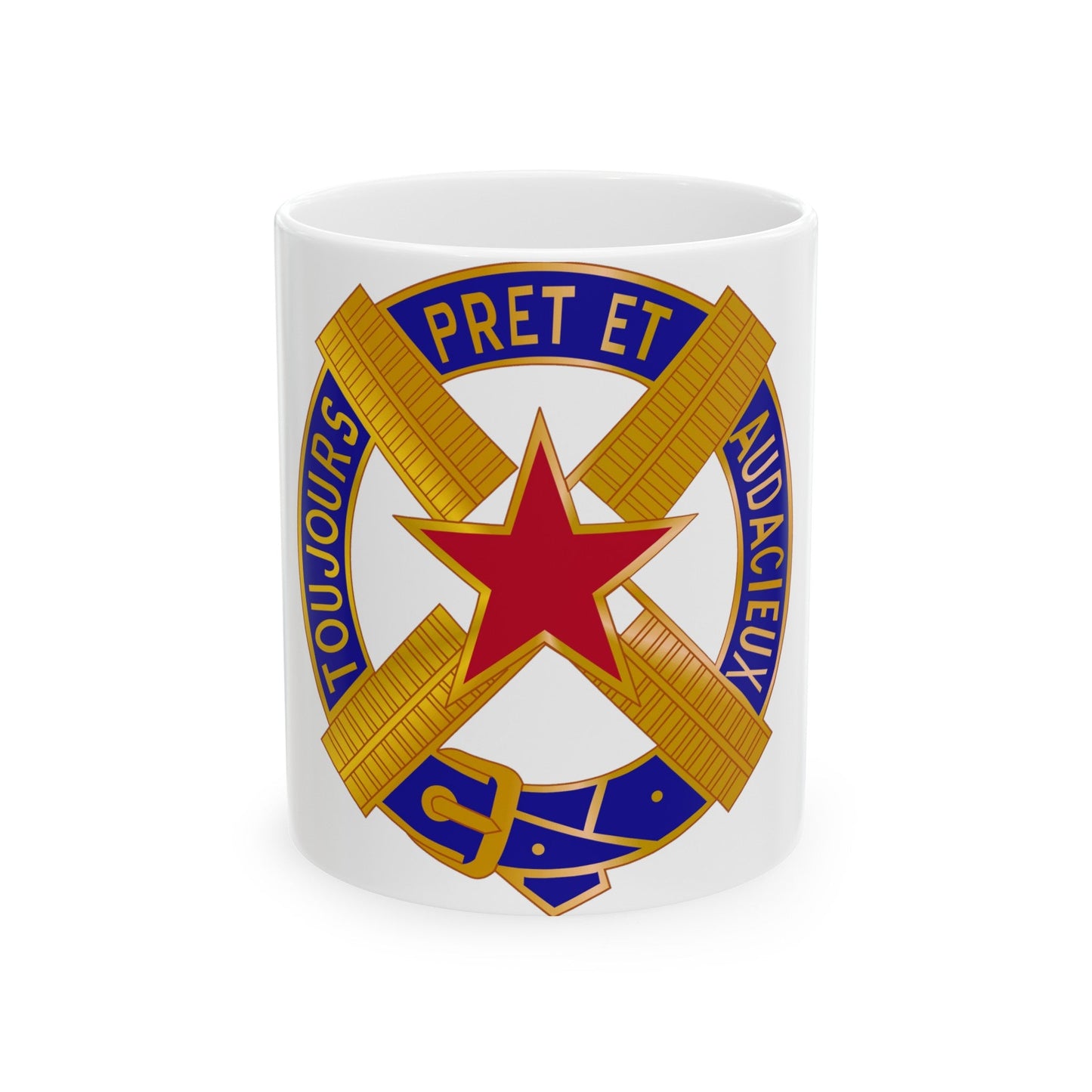 303 Cavalry Regiment USAR (U.S. Army) White Coffee Mug-11oz-The Sticker Space