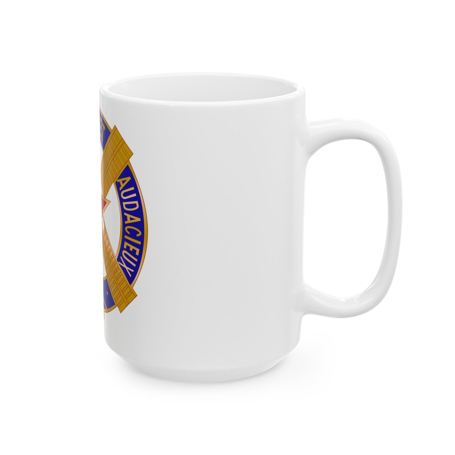 303 Cavalry Regiment USAR (U.S. Army) White Coffee Mug-The Sticker Space