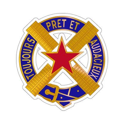 303 Cavalry Regiment USAR (U.S. Army) STICKER Vinyl Kiss-Cut Decal 4 Inch White - The Sticker Space